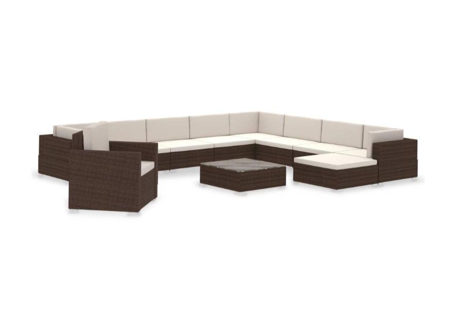 Lounge-Set "Octavian"in Schwarz