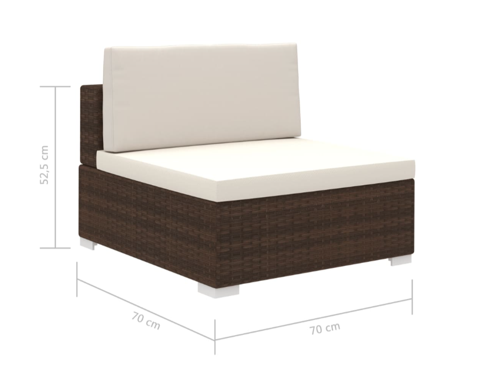 Lounge-Set "Octavian"in Schwarz