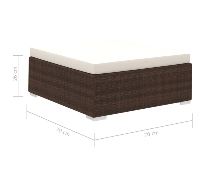 Lounge-Set "Octavian"in Schwarz
