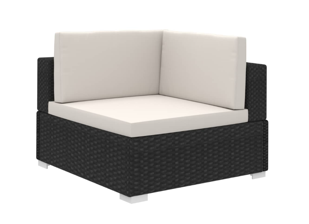 Lounge-Set "Octavian"in Schwarz