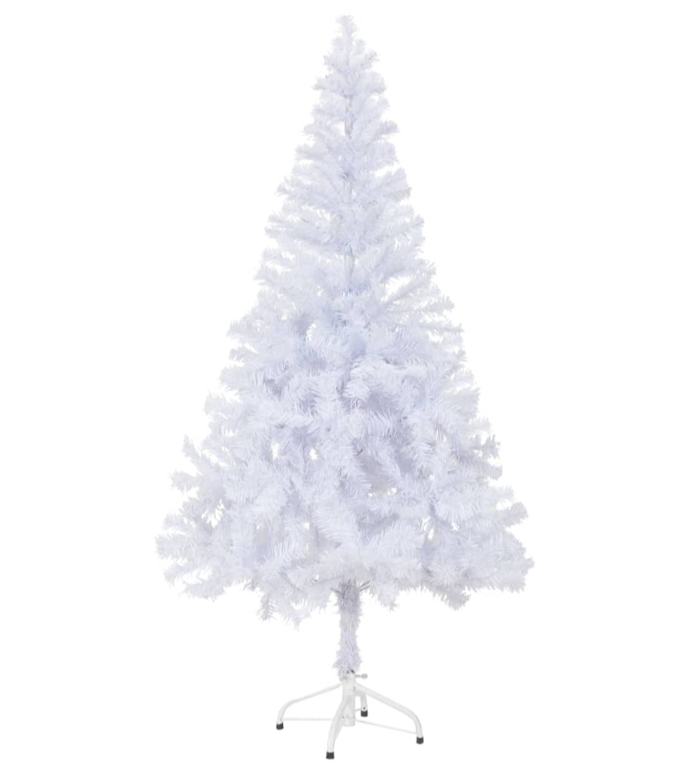 Künstlicher Weihnachtsbaum mit Ständer 120, 150, 180, 210cm Weiß & Grün