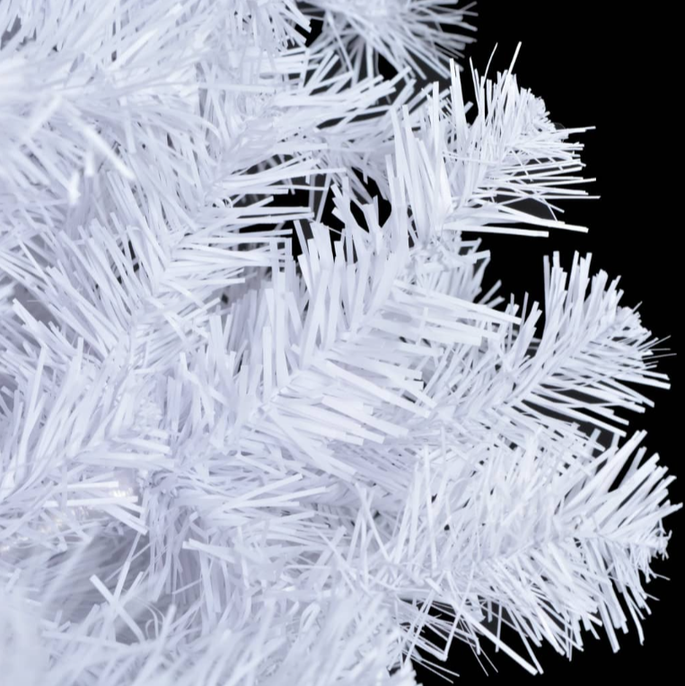 Künstlicher Weihnachtsbaum mit Ständer 120, 150, 180, 210cm Weiß & Grün
