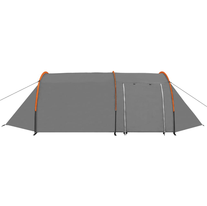 Campingzelt "Holiday-Deluxe" für 4 Personen Grau und Orange