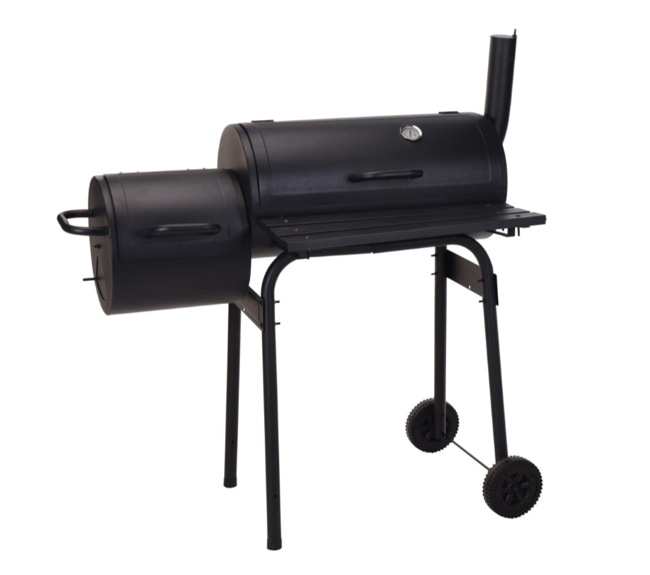 Barbecue Smoker in Schwarz