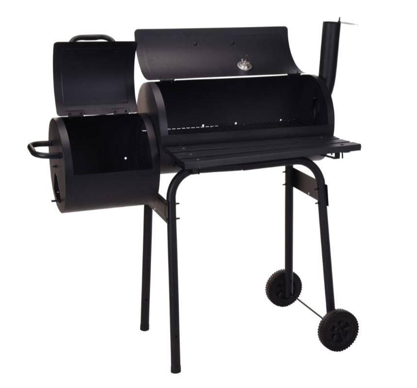 Barbecue Smoker in Schwarz