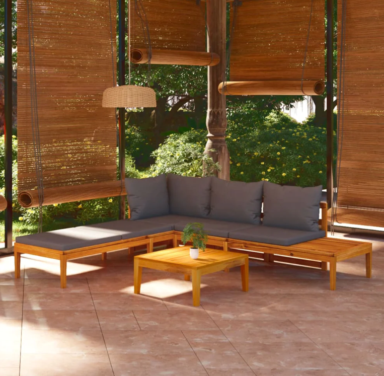 Gartenlounge-Set "Amira" mit Kissen
