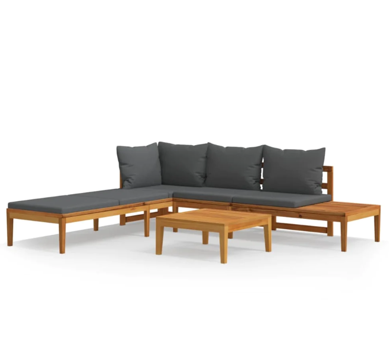 Gartenlounge-Set "Amira" mit Kissen