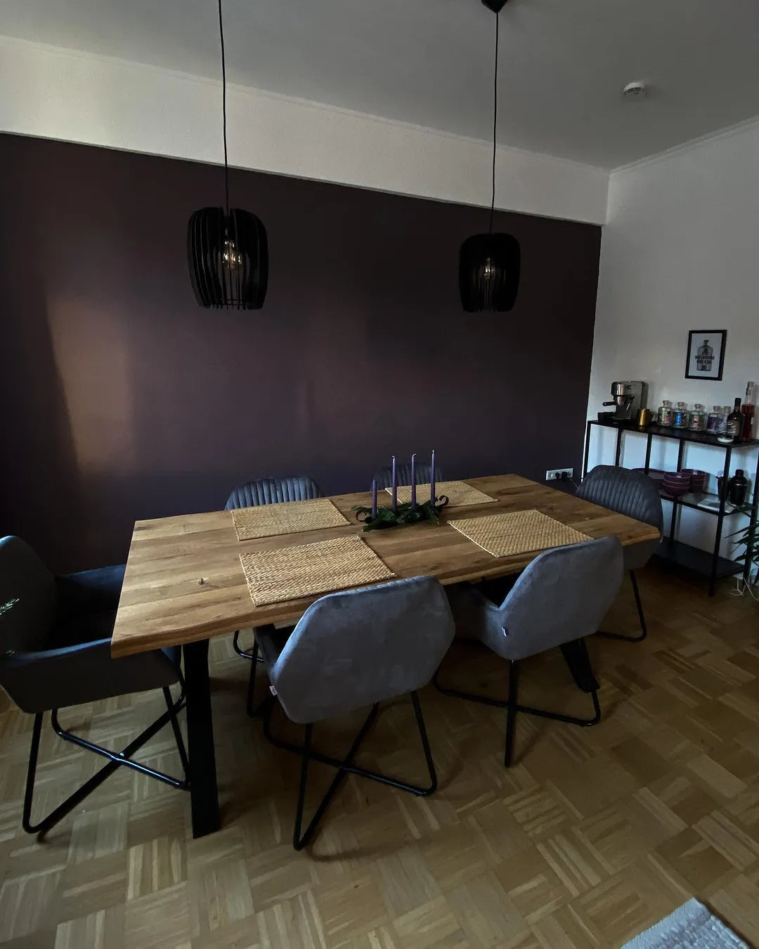 Esszimmerstuhl Neta 2 Stk. aus Samt-Stoff