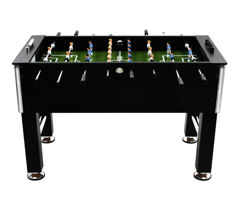 Kickertisch C7 Stahl 60 kg 140x74,5x87,5 cm Schwarz