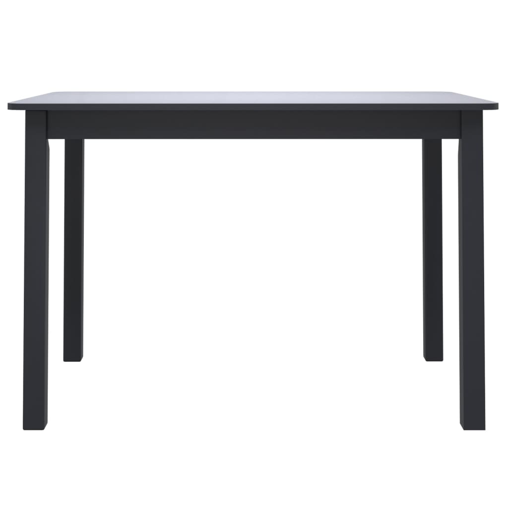 Esstisch "Francisco" in Schwarz 114x71x75 cm