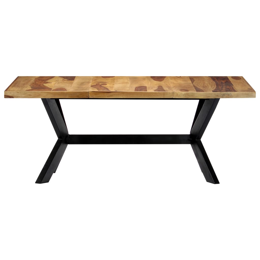 Esstisch 180 x 90 x 75 cm Massivholz