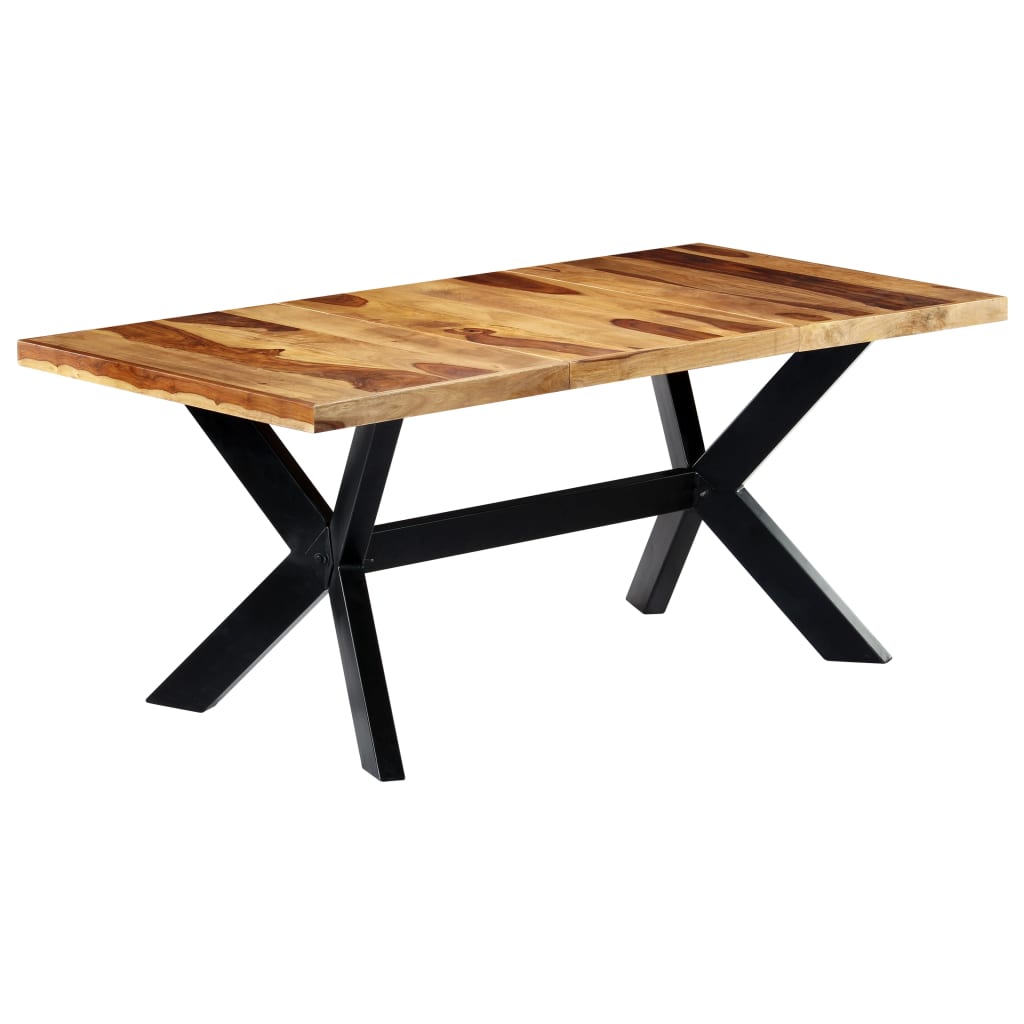 Esstisch 180 x 90 x 75 cm Massivholz