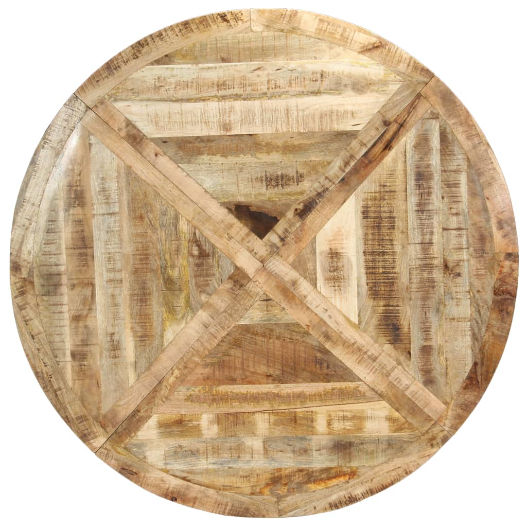 Esstisch Rund 150×76 cm Mango Massivholz