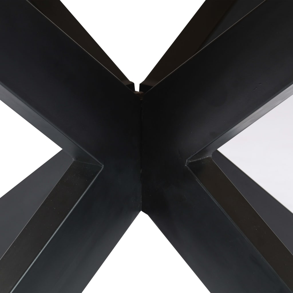 Esstisch Rund 150×76 cm Mango Massivholz