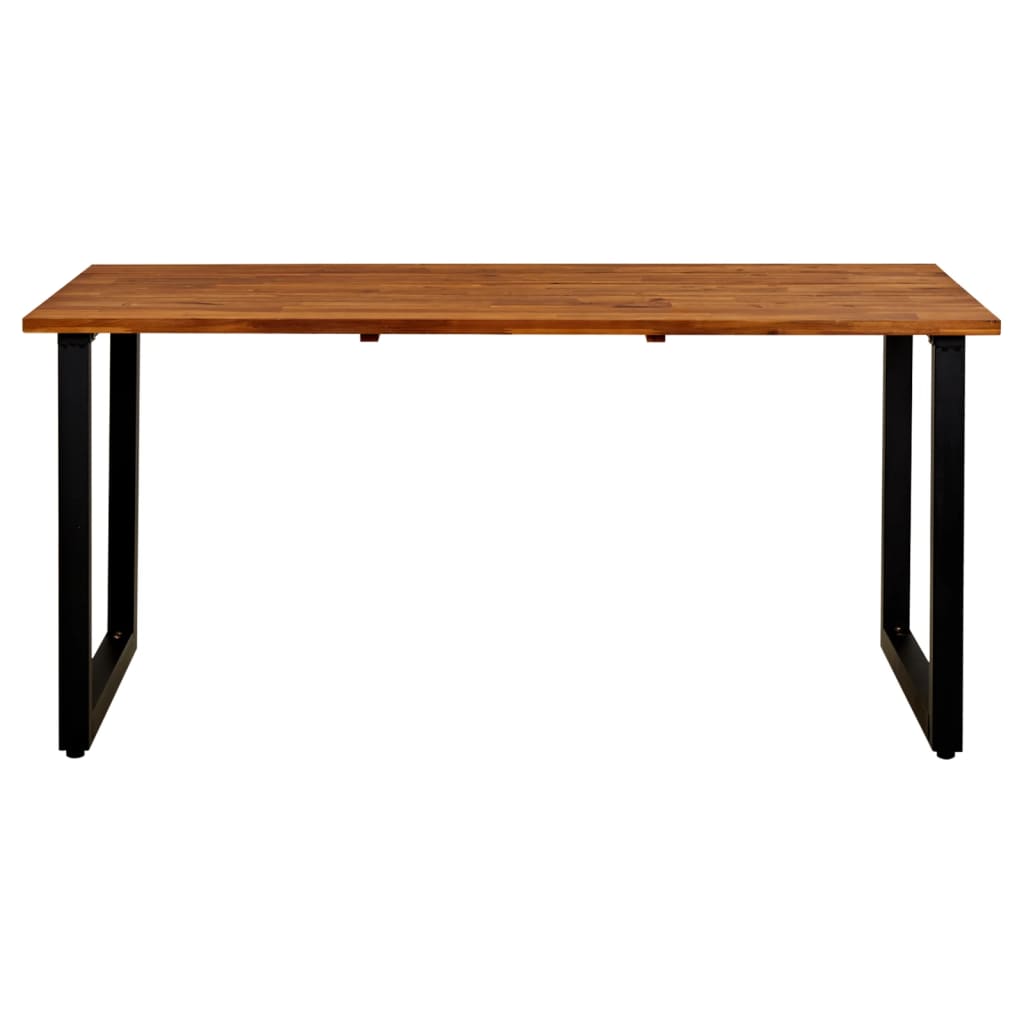 Esszimmertisch "Steve" aus Akazie-Massivholz 160×80×75 cm