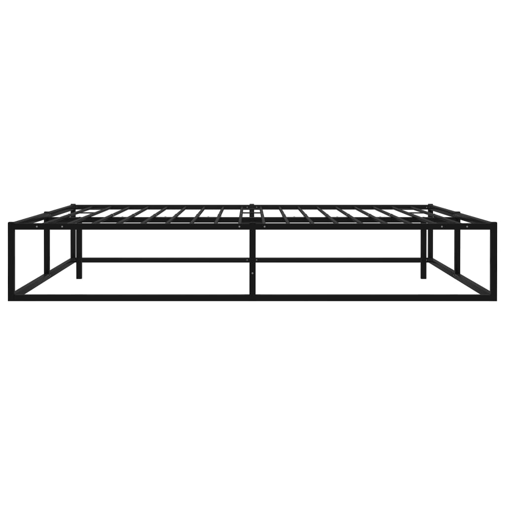 Bettgestell Schwarz Metall 140x200 cm