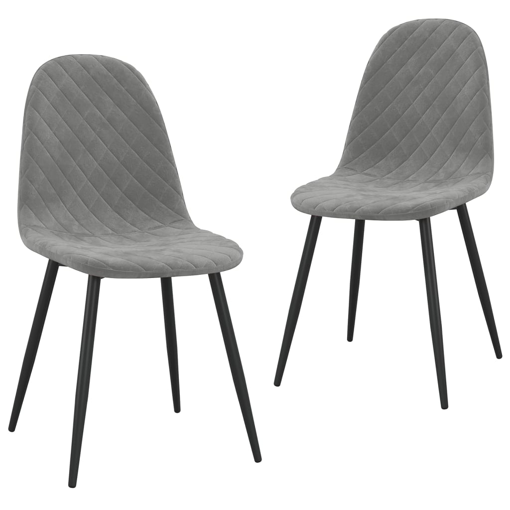Esszimmerstühle-Set Sylt in Samtstoff 2 Stk. oder 4 Stk.
