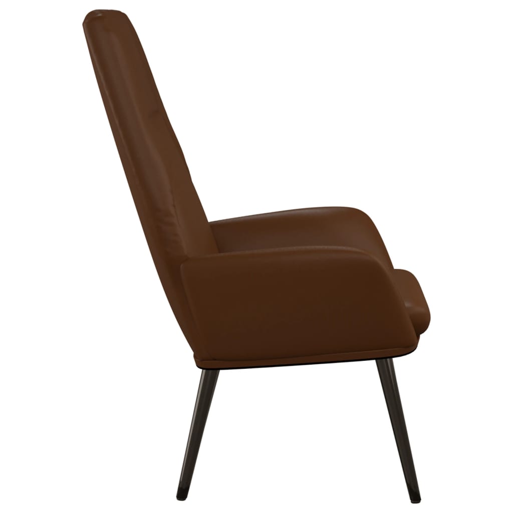 Relaxsessel Glänzend Braun Kunstleder