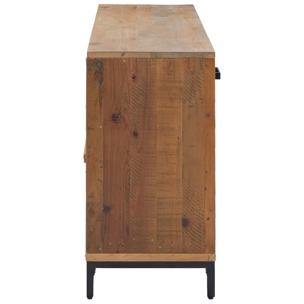 Sideboard Agnes in Braun aus Kiefer-Massivholz