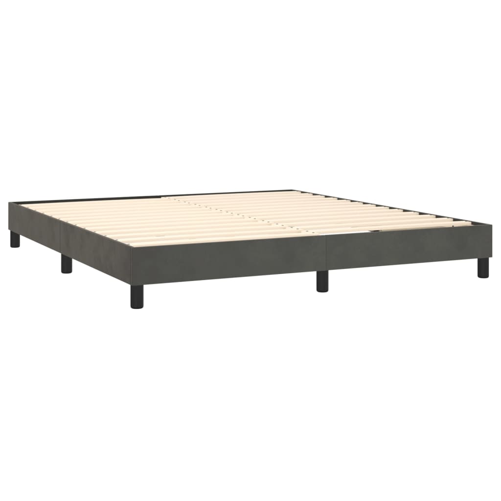 Boxspringbett "Kairo" inkl. Topper in Samt H3/H4