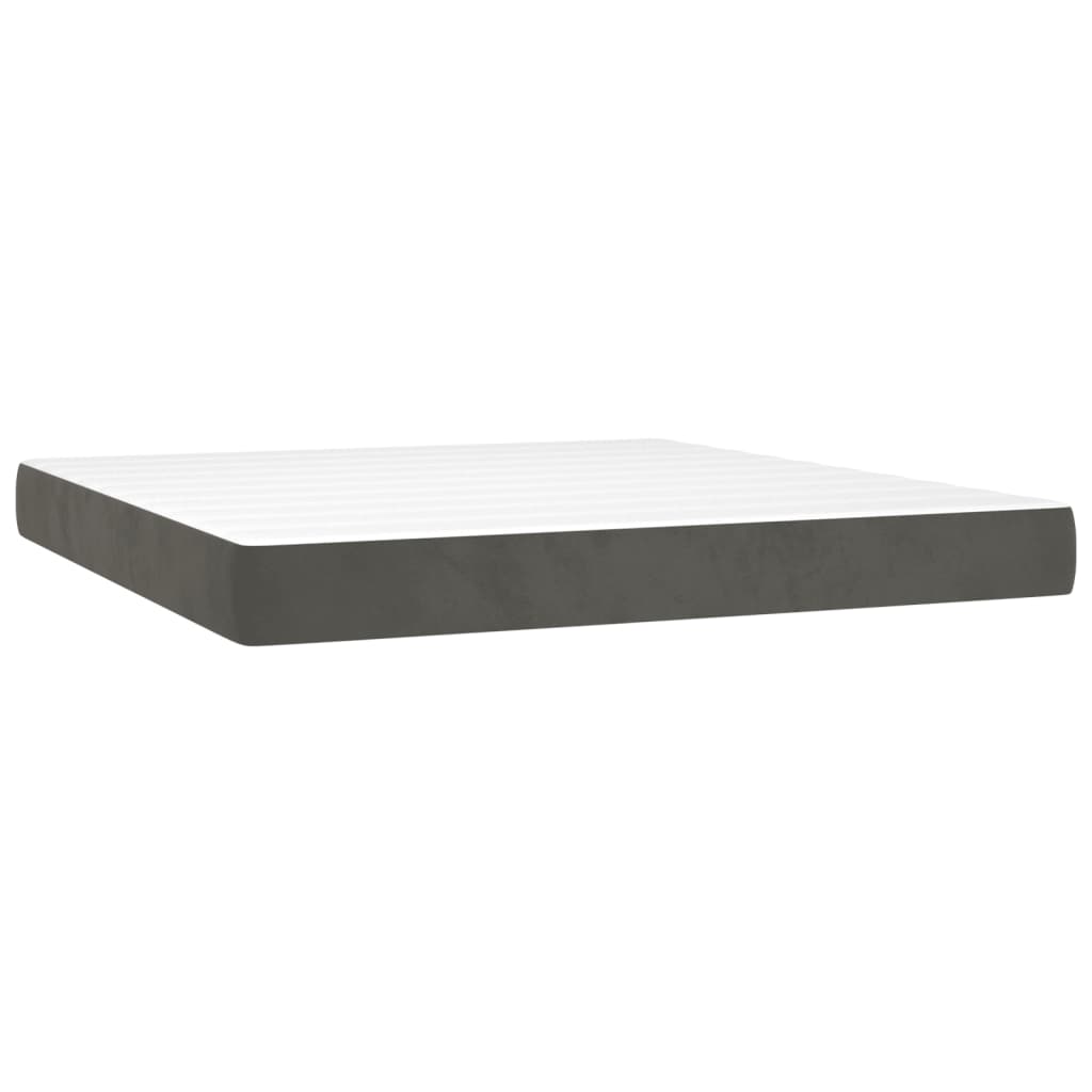 Boxspringbett "Kairo" inkl. Topper in Samt H3/H4