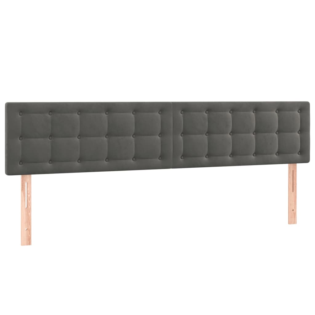 Boxspringbett "Kairo" inkl. Topper in Samt H3/H4