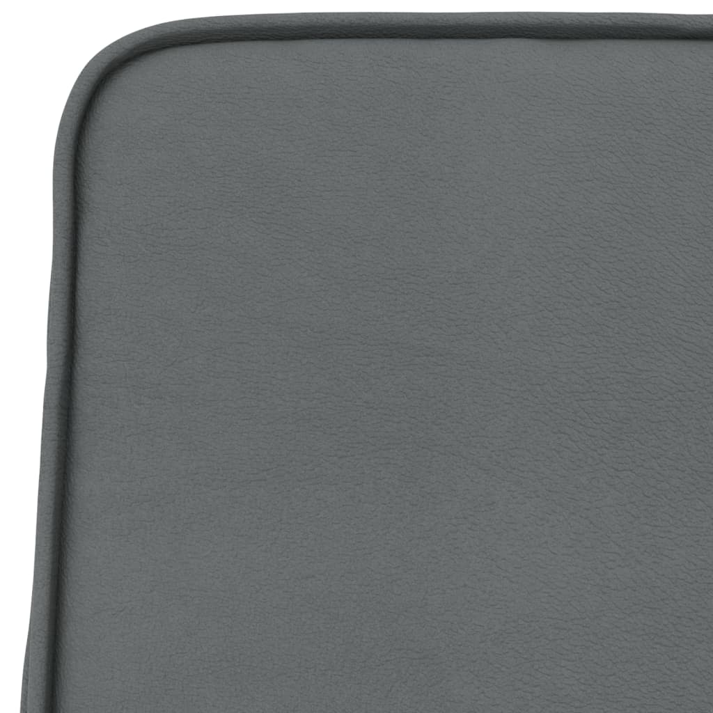 Loungesessel Grau 54x75x76 cm Kunstleder
