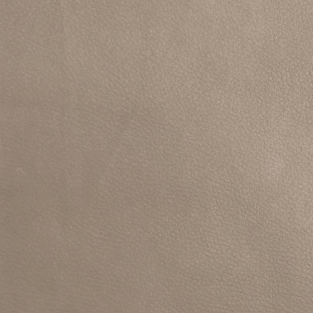 Loungesessel "Gregor" in Cappuccino-Braun-Kunstleder