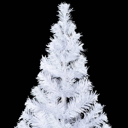 Künstlicher Weihnachtsbaum mit Ständer 120, 150, 180, 210cm Weiß & Grün