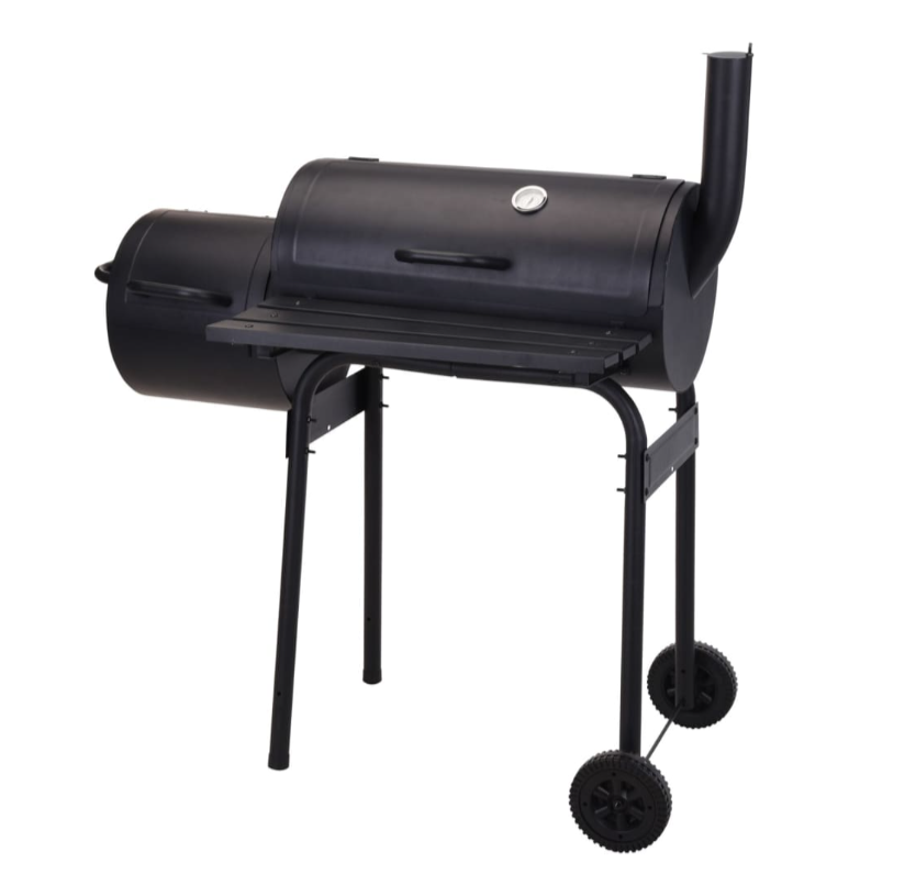 Barbecue Smoker in Schwarz