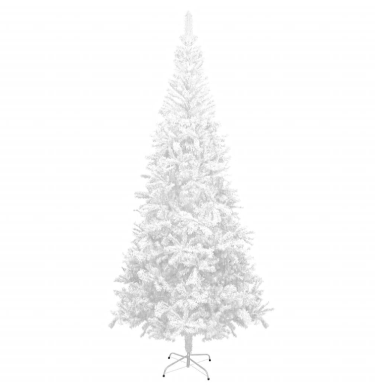 Künstlicher Weihnachtsbaum mit Ständer 120, 150, 180, 210cm Weiß & Grün