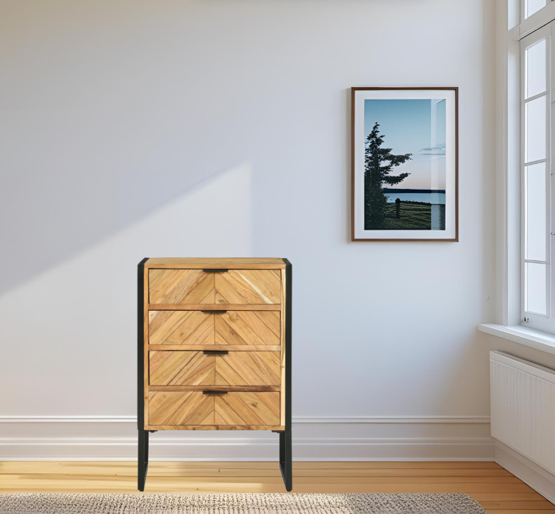Sideboard Akazia aus massivem Akazienholz