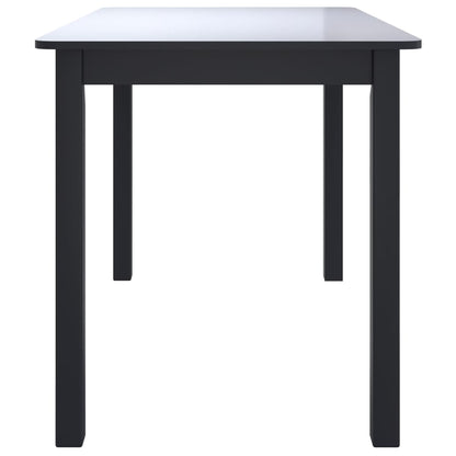 Esstisch "Francisco" in Schwarz 114x71x75 cm