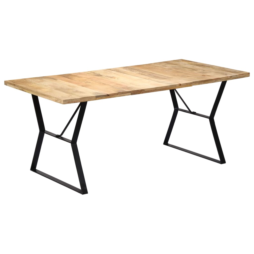 Esstisch 180 x 90 x 76 cm Massivholz Mango