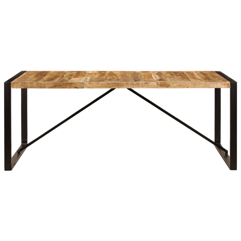 200 x 100 x 75 cm Massivholz Mango