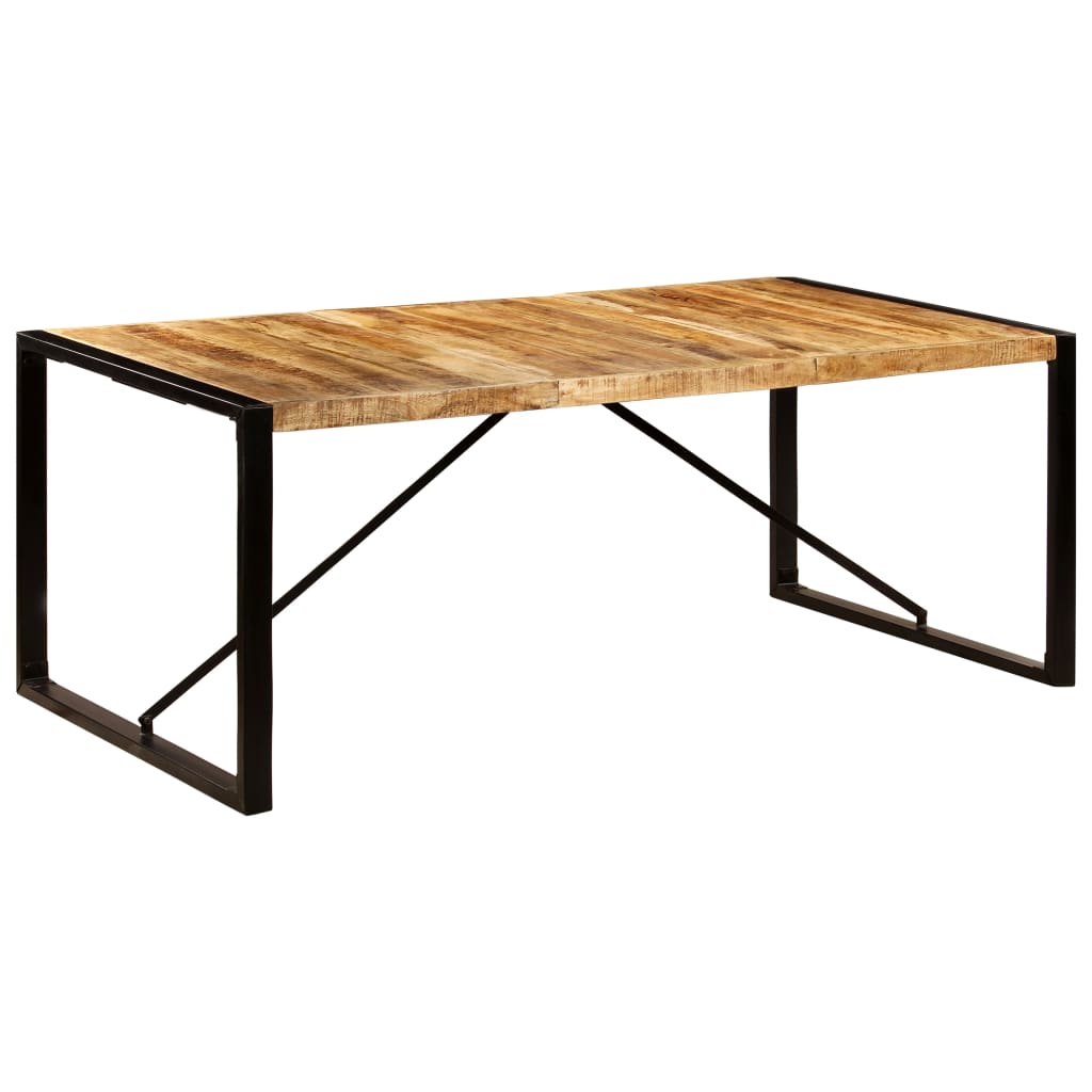 200 x 100 x 75 cm Massivholz Mango