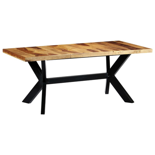Esstisch 180 x 90 x 75 cm Massivholz