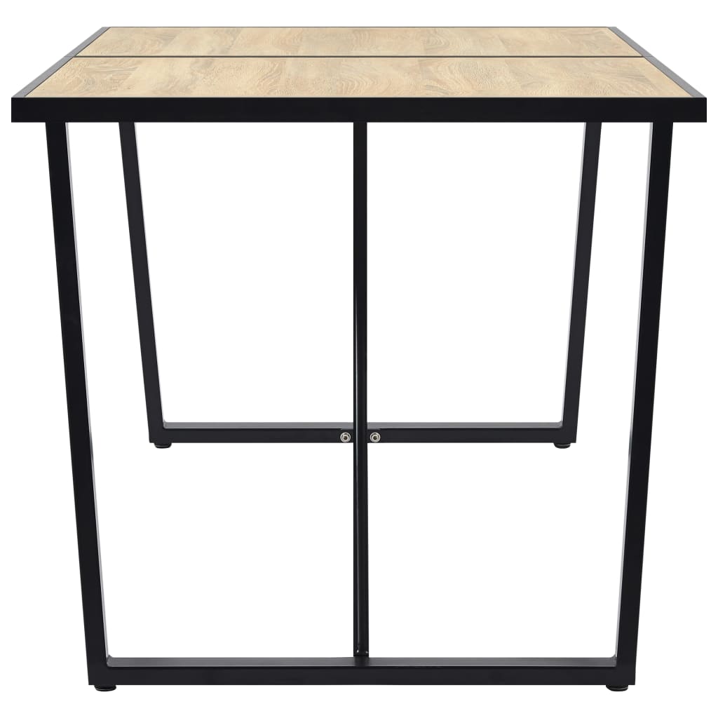 Esstisch Eichenfarbe 140x70x75 cm MDF