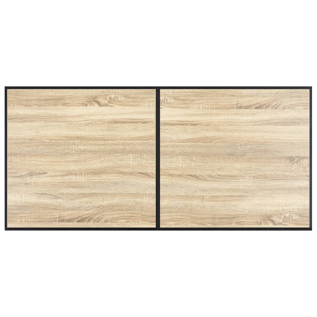 Esstisch Eichenfarbe 140x70x75 cm MDF