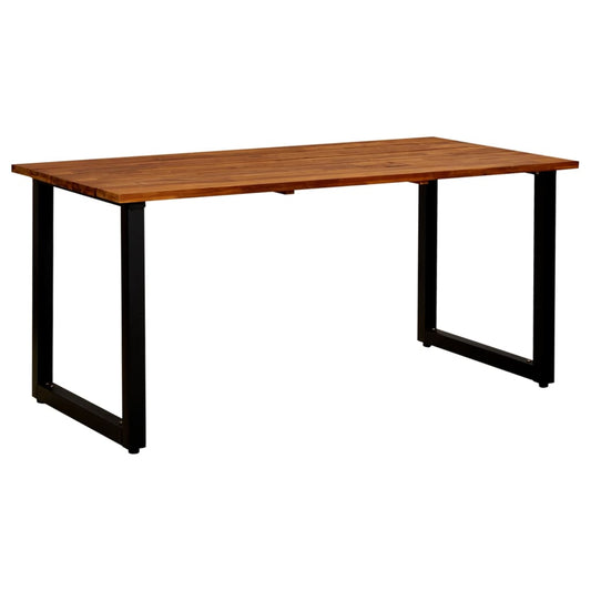 Esszimmertisch "Steve" aus Akazie-Massivholz 160×80×75 cm