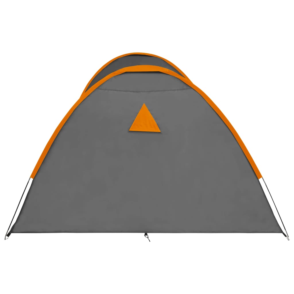 Camping-Zelt "Iglutime" für 8 Personen Grau und Orange