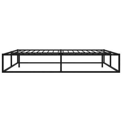 Bettgestell Schwarz Metall 140x200 cm
