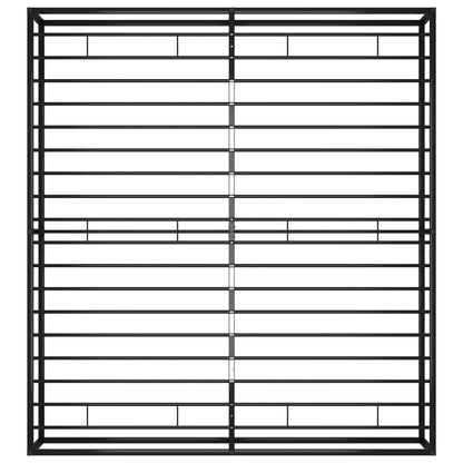 Bettgestell Schwarz Metall 140x200 cm