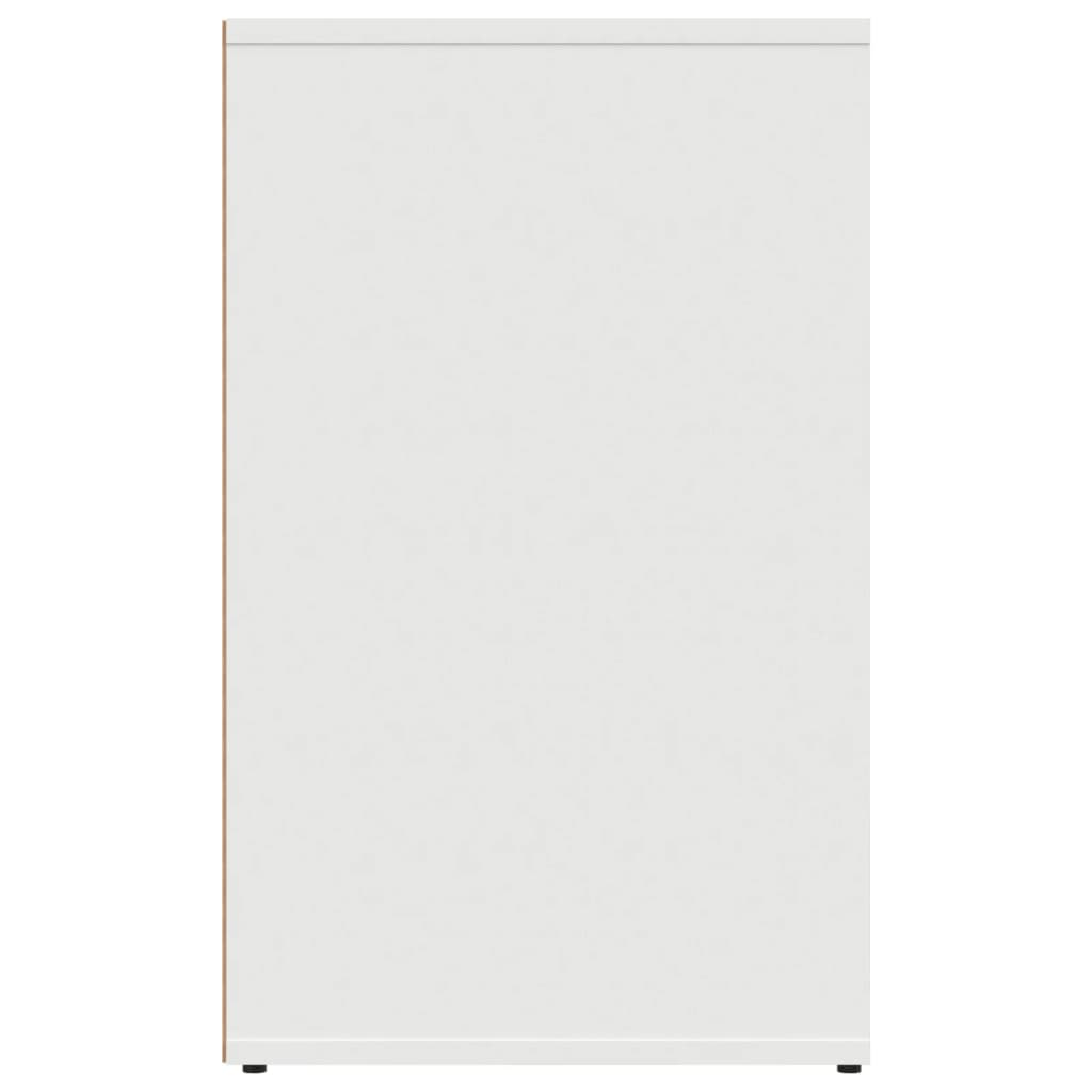 Kleiderschrank Weiß 80x40x65 cm Holzwerkstoff