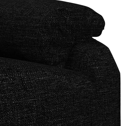 Relaxsessel Schwarz Stoff