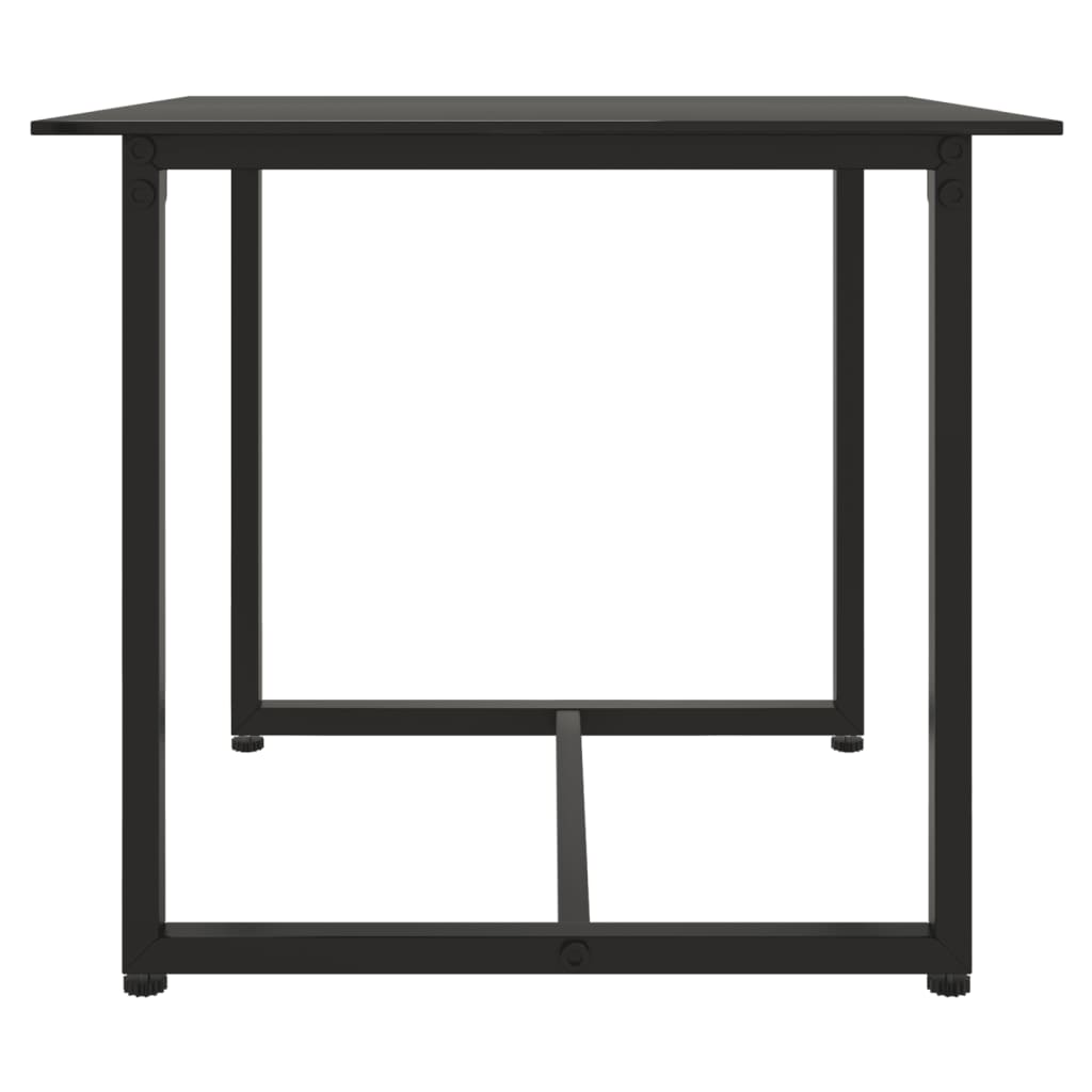 Garten-Lounge-Set "Eduardo" mit Kissen Schwarz Poly Rattan