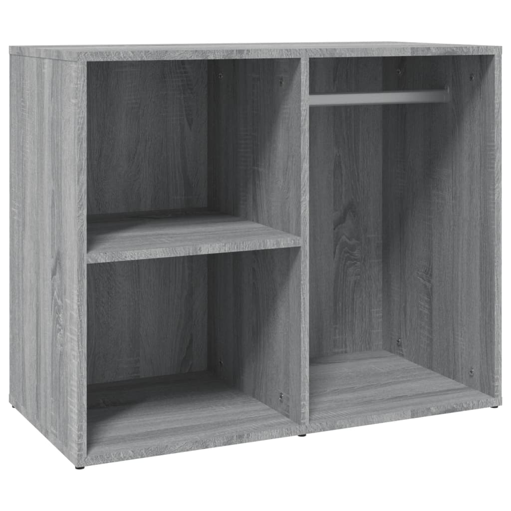 Kleiderschrank Grau Sonoma 80x40x65 cm Holzwerkstoff