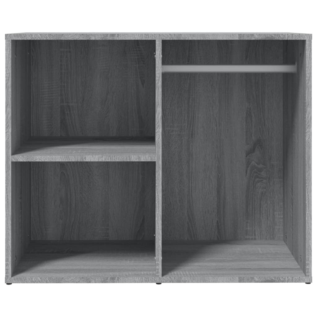 Kleiderschrank Grau Sonoma 80x40x65 cm Holzwerkstoff