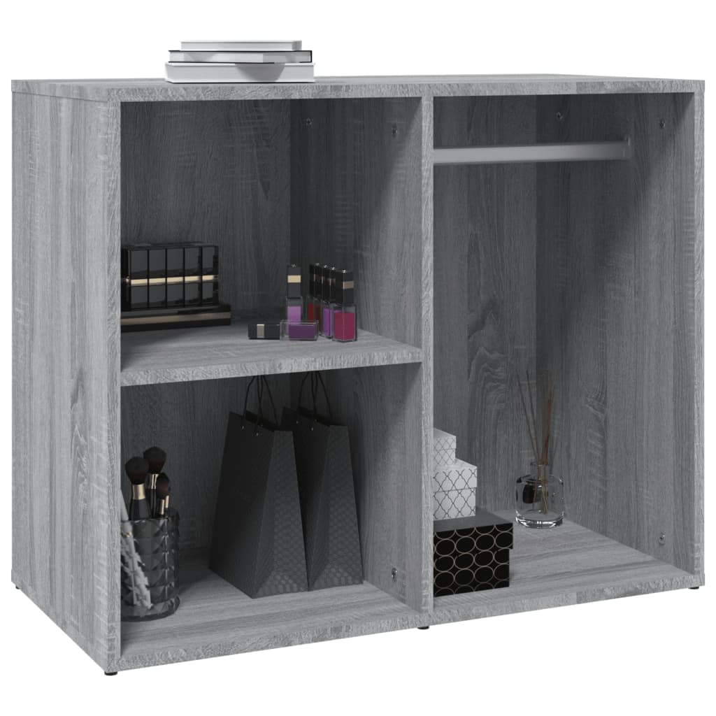 Kleiderschrank Grau Sonoma 80x40x65 cm Holzwerkstoff