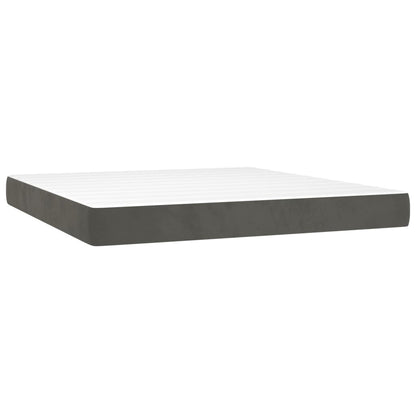 Boxspringbett "Kairo" inkl. Topper in Samt H3/H4